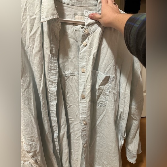 American Eagle oversized button down shirt - Picture 2 of 4